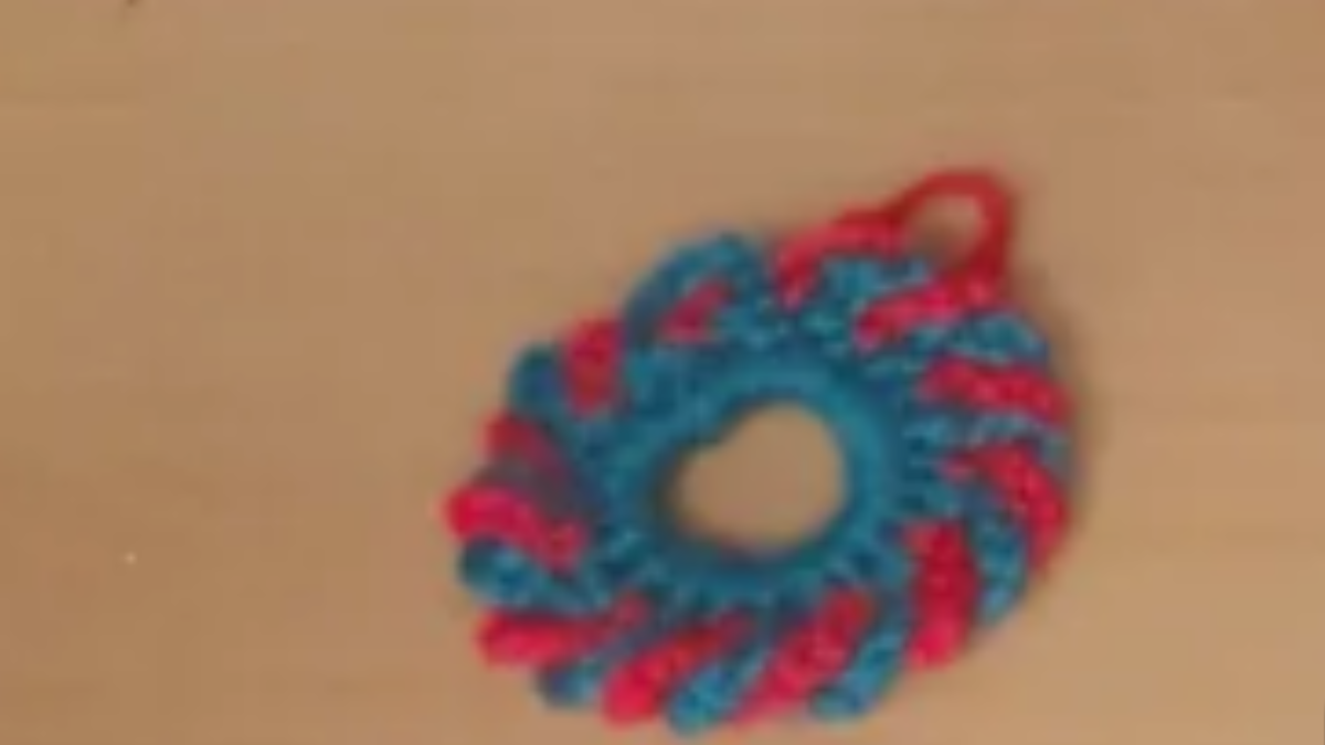 🎄 Cómo Hacer una Corona de Navidad en Crochet