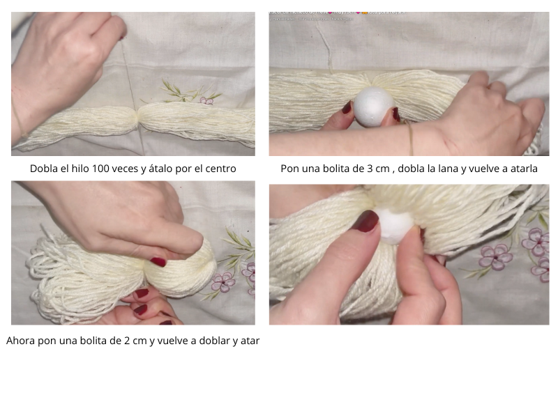 se crea la base de lana