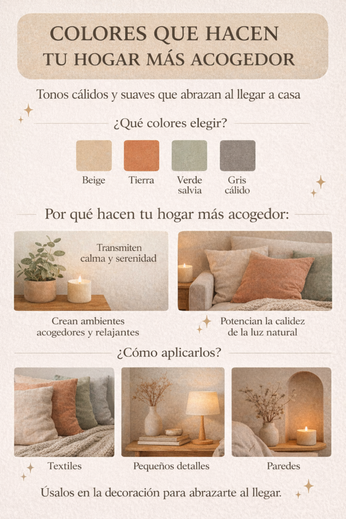 infografia color en tu hogar