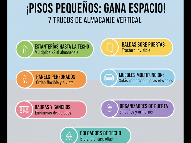 infografia almacenaje vertical