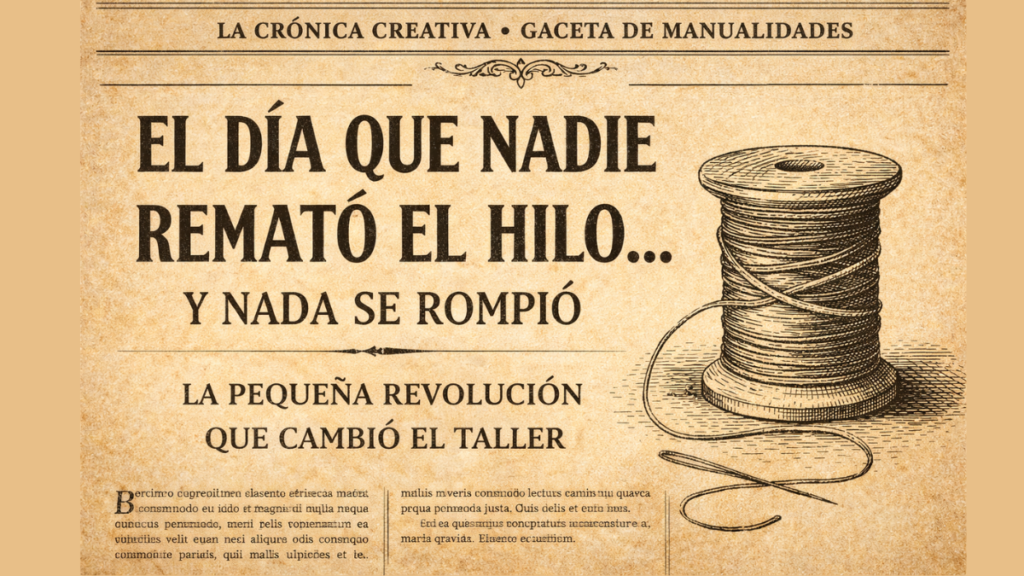 noticia el dia que nadie remató el hilo