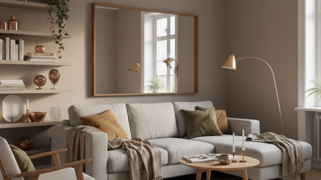 imagen de como decorar un salón pequeño