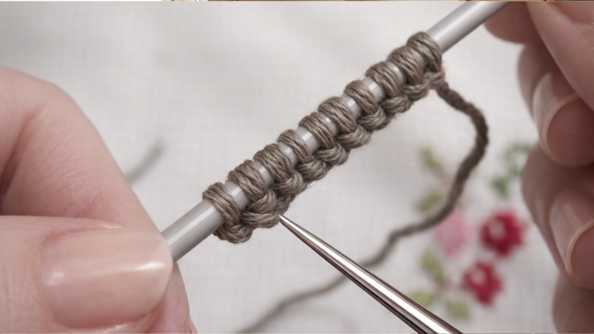 como empezar tu labor de punto