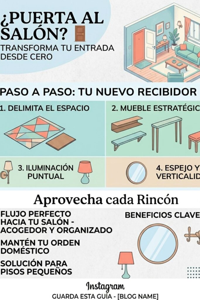 infografia crear un recibidor 