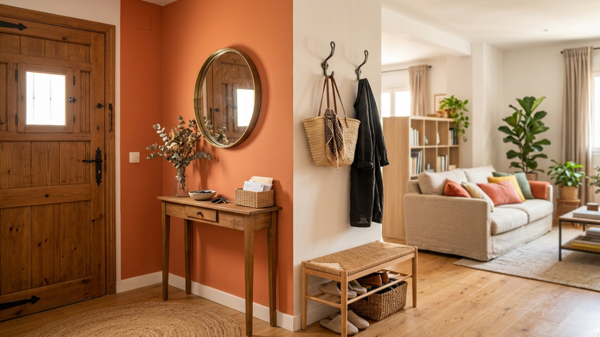 ¡Adiós al caos! El truco definitivo para crear un recibidor donde antes solo había una pared vacía