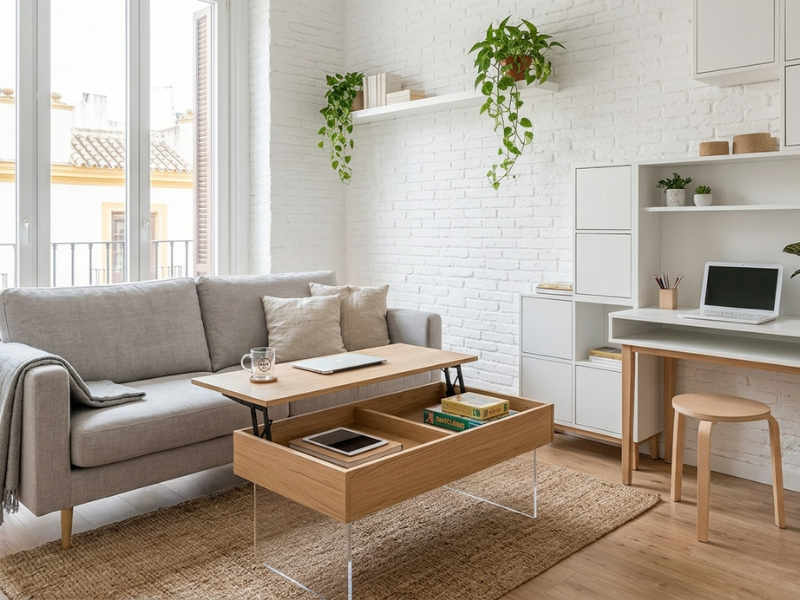 conseguir que un piso pequeño parezca más grande