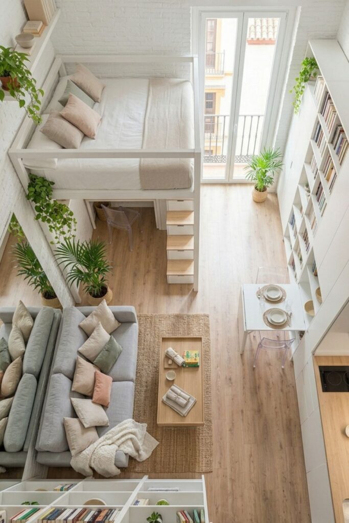 conseguir que un piso pequeño parezca más grande