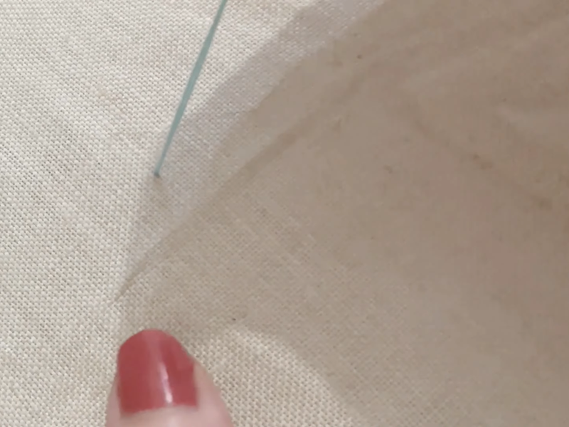 sal por la linea de arriba