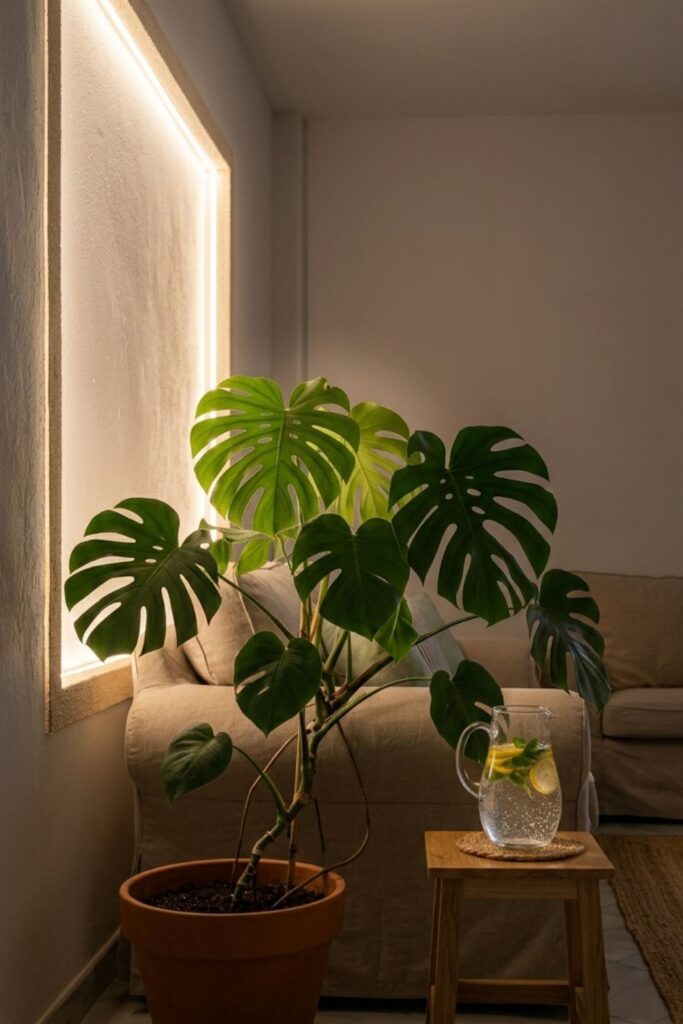 casa cozy en verano protegida del sol